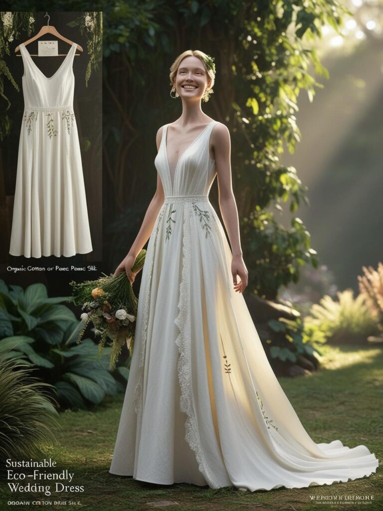 Eco-Friendly Wedding Dress for women